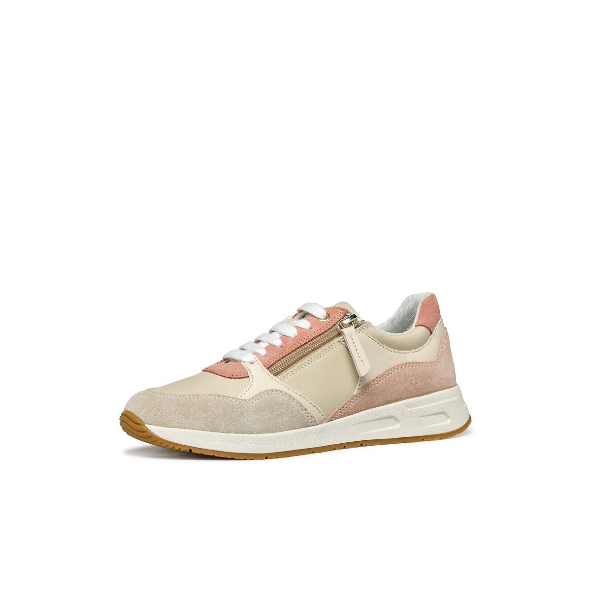 Bulmya Zipped Breathable Trainers taupe, GEOX