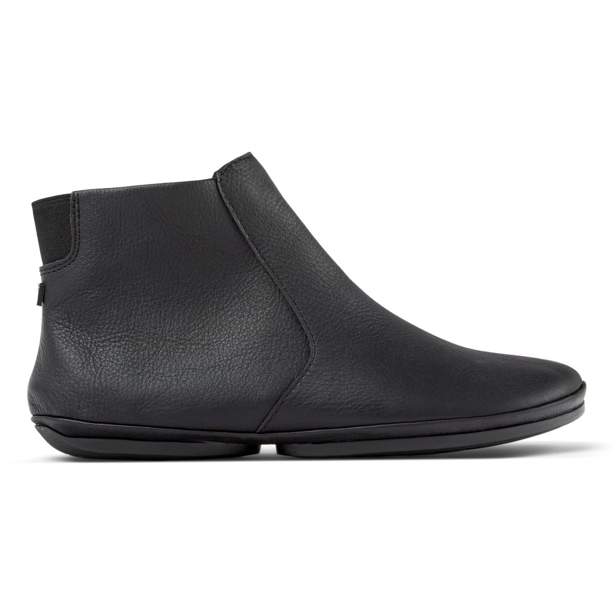 Bottines Right Nina Smooth Leather noir, CAMPER