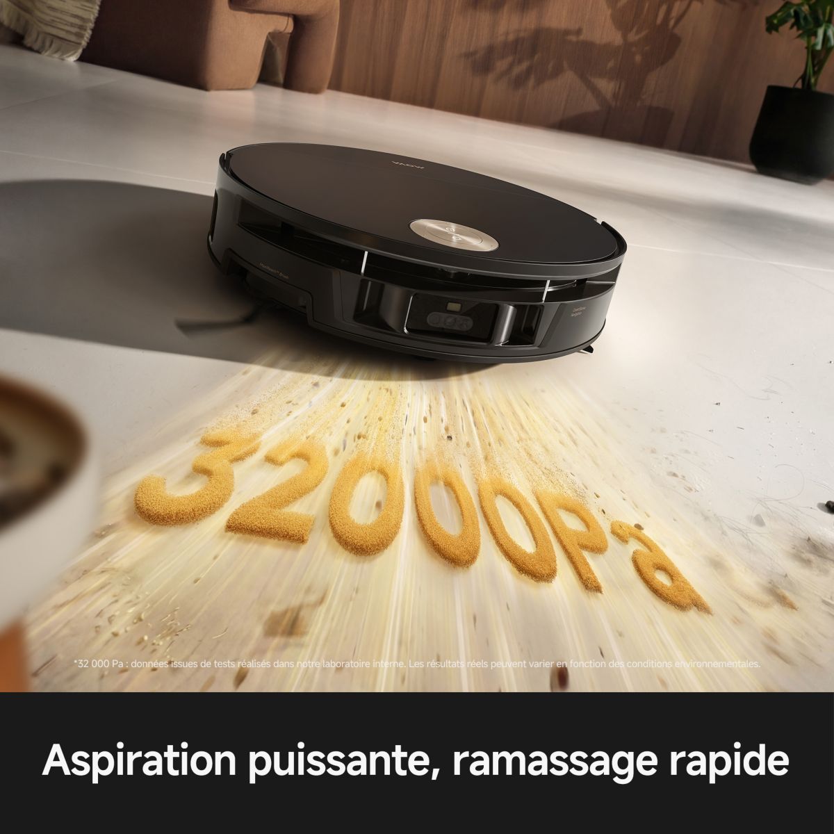 Robot Aspirateur Laveur S70 Ultra Roller Black couleur unique, MOVA