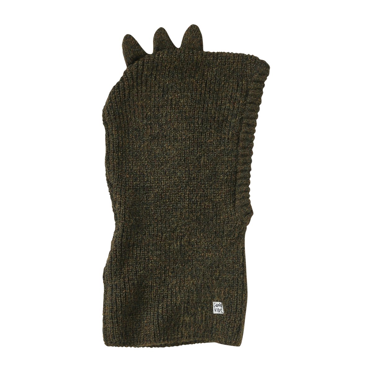 Cagoule dino kaki, VERTBAUDET