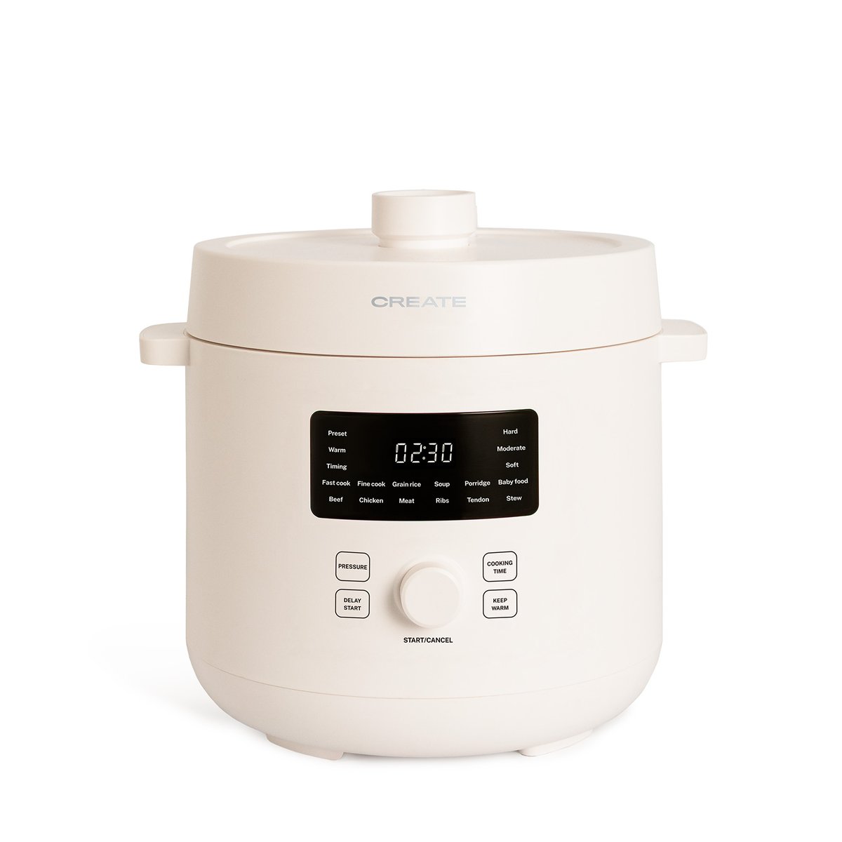 Autocuiseur électrique PRESSURE COOKER STUDIO blanc cassé, CREATE