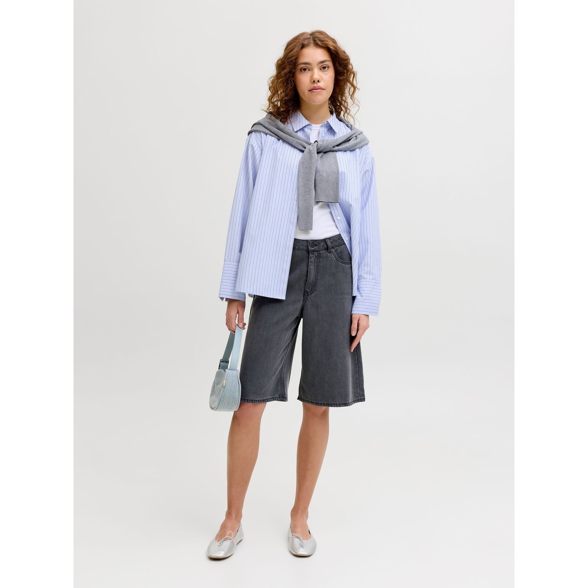 Short En Denim grise - medium grey denim 1, JJXX