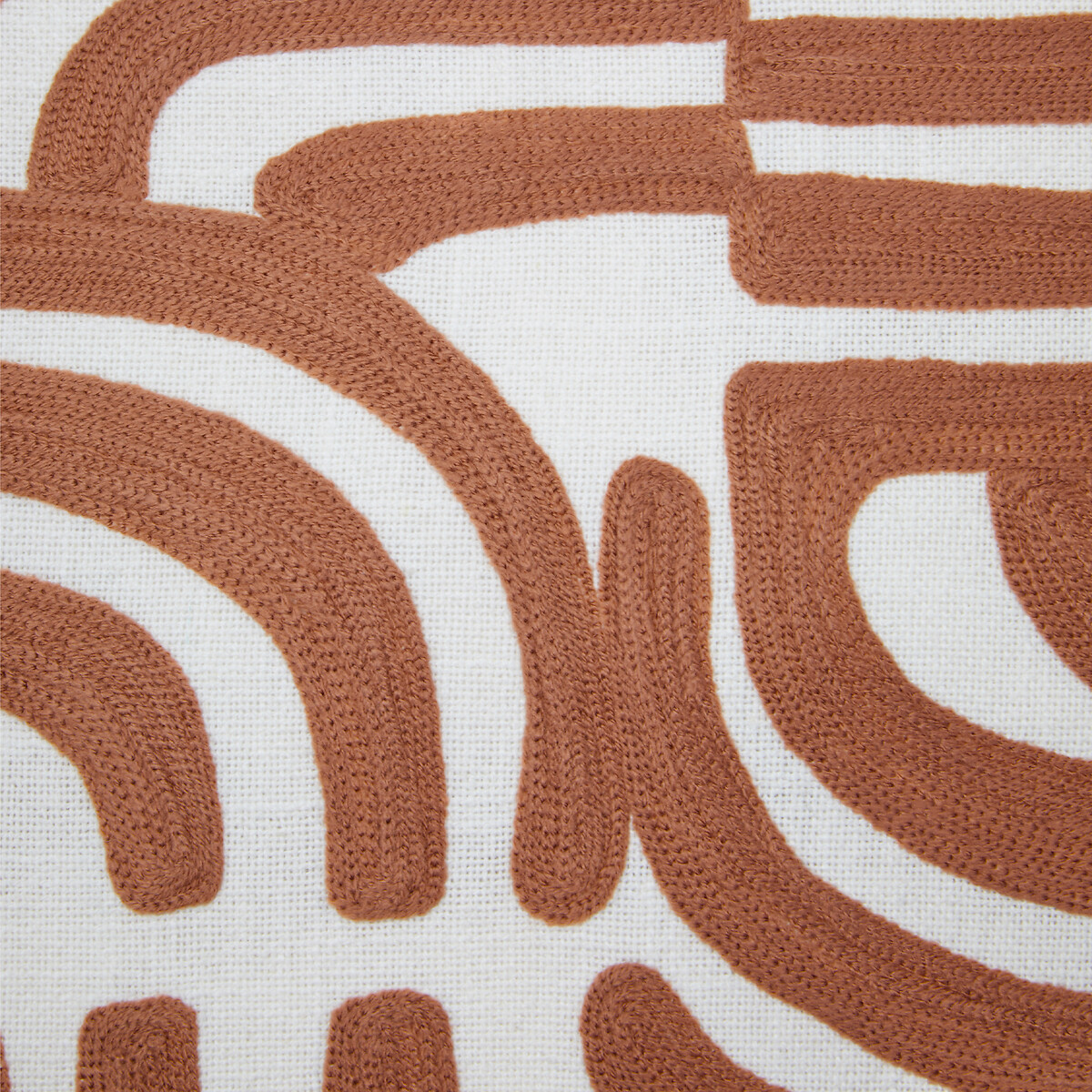 Bosie Ozella Natural And Terracotta Cushion natural/terracota, ÉDITÉ