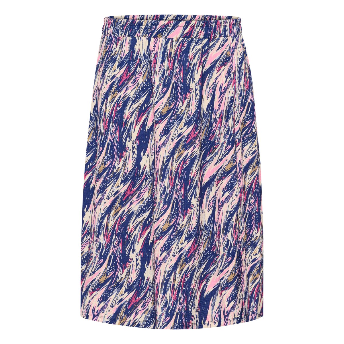 Skirt multicolore imprimé, KAFFE CURVE