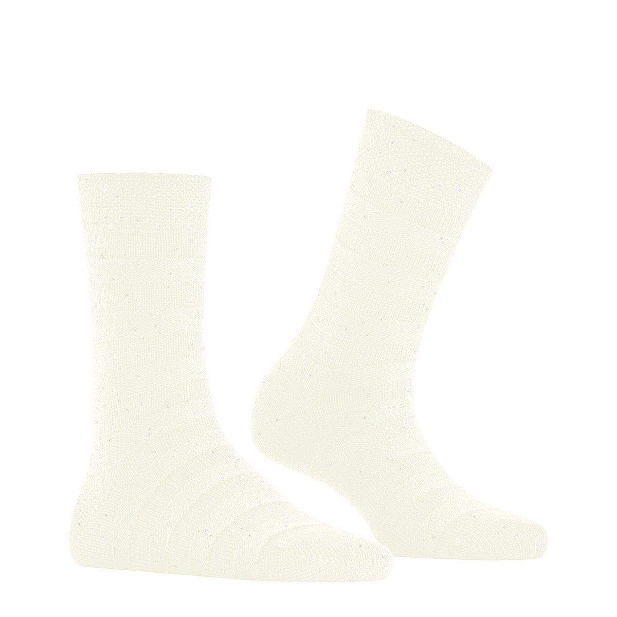 Chaussettes Sparkle Stripes blanc, FALKE