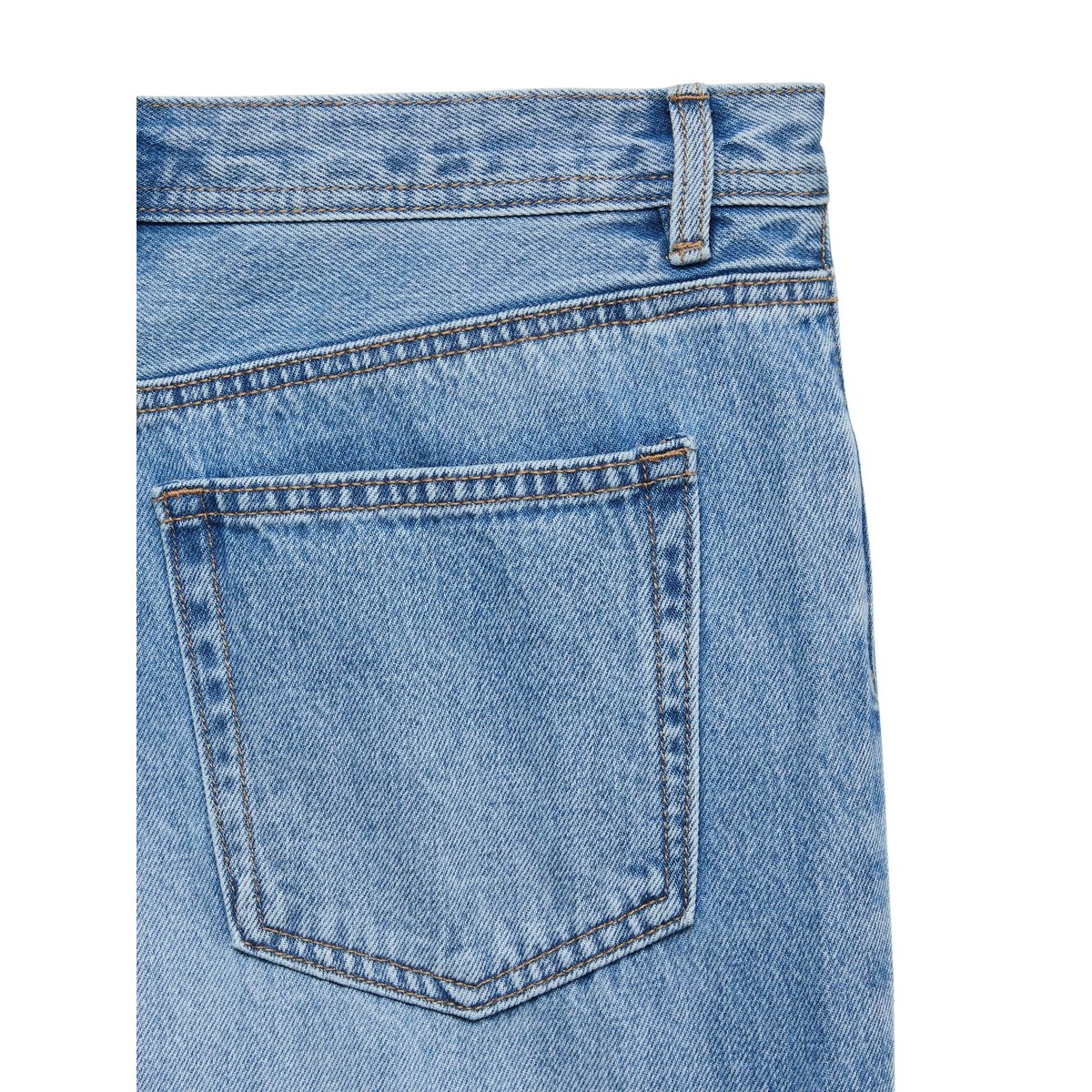 Jean À Coupe Large light blue denim, VERO MODA