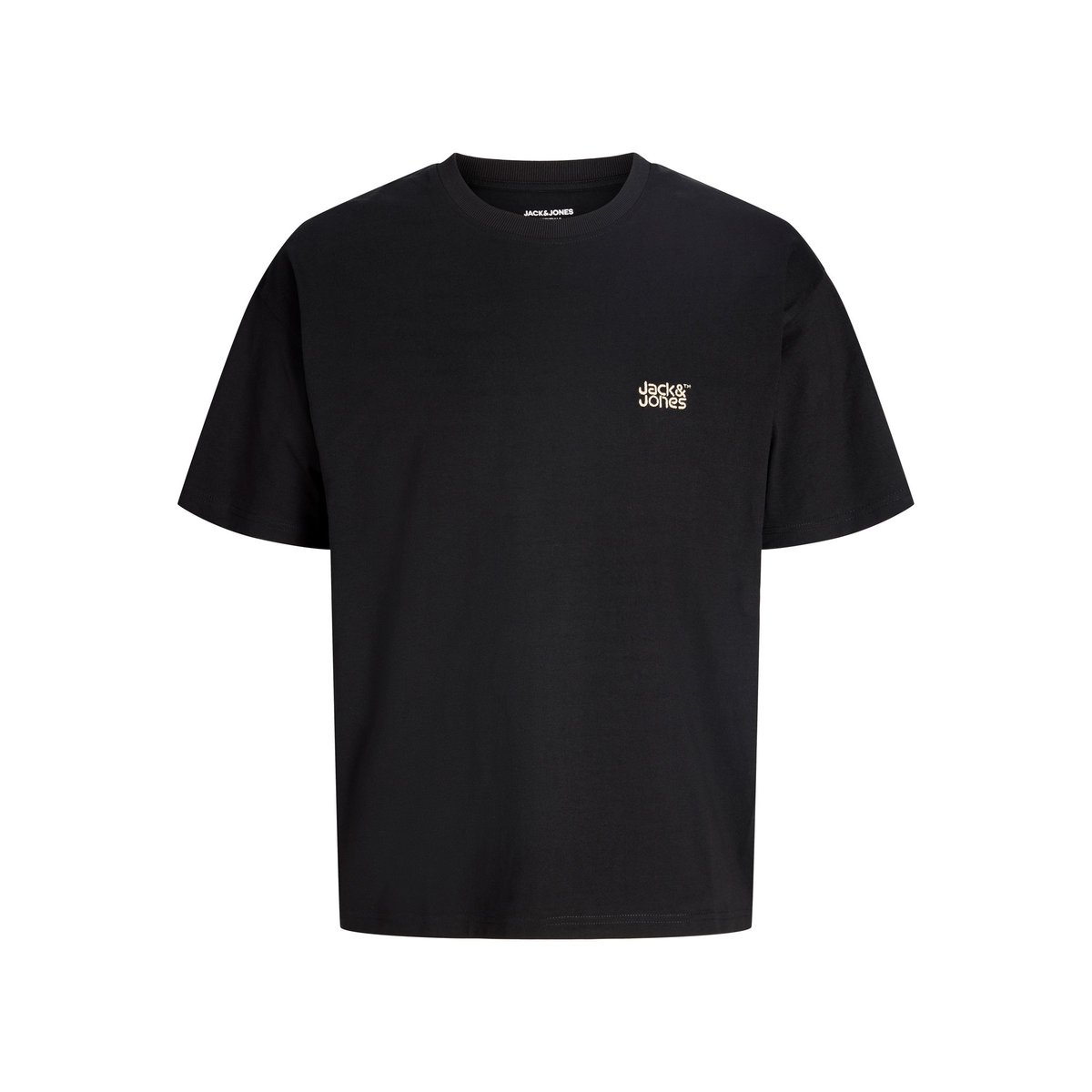 T-Shirt noire - black, JACK & JONES JUNIOR