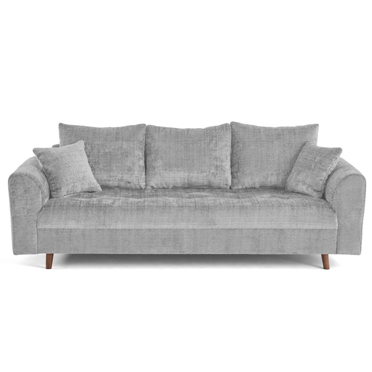 Canapé fixe 3 places - RUNE gris, BEST MOBILIER