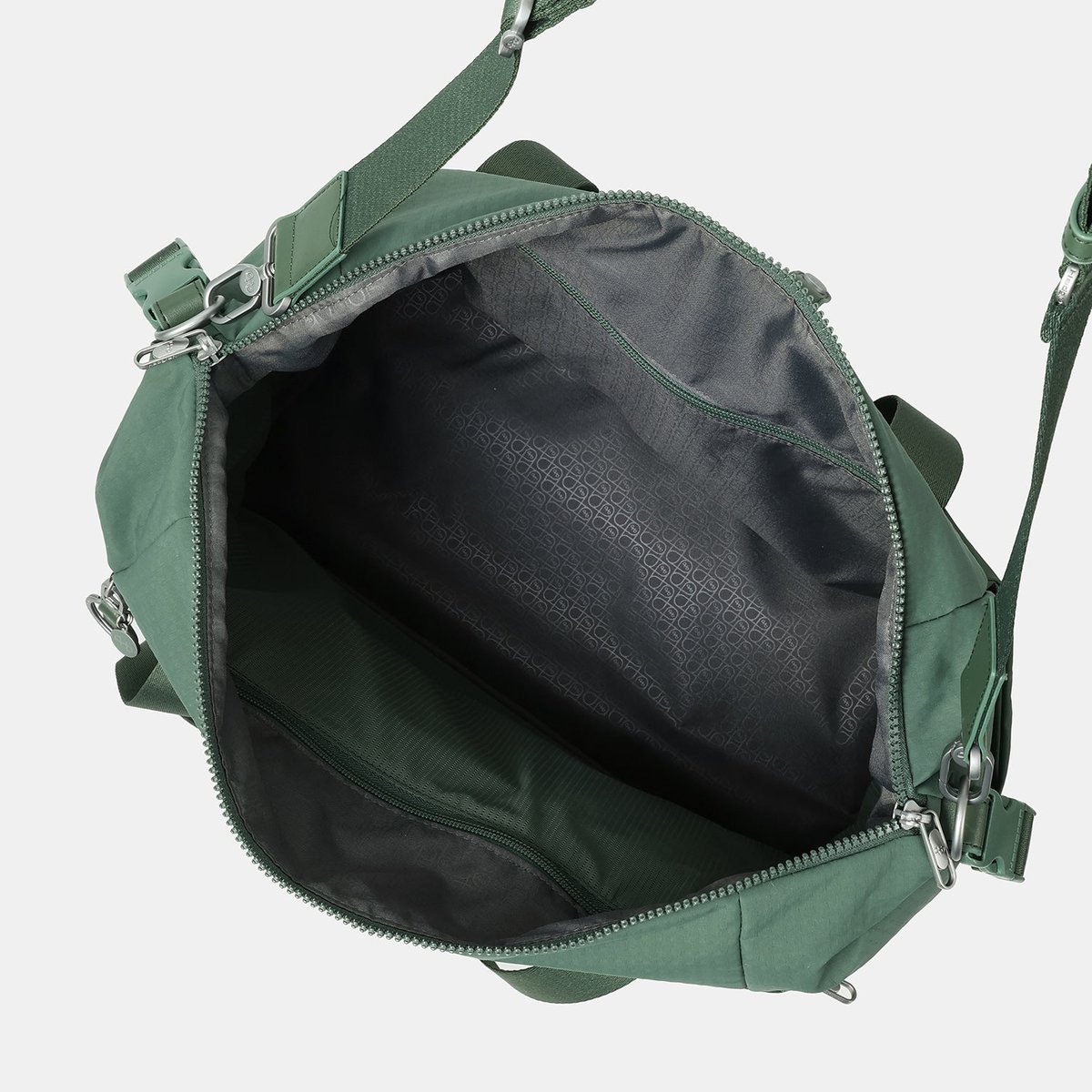 Sac de voyage compact avec protection RFID duck green, HEDGREN