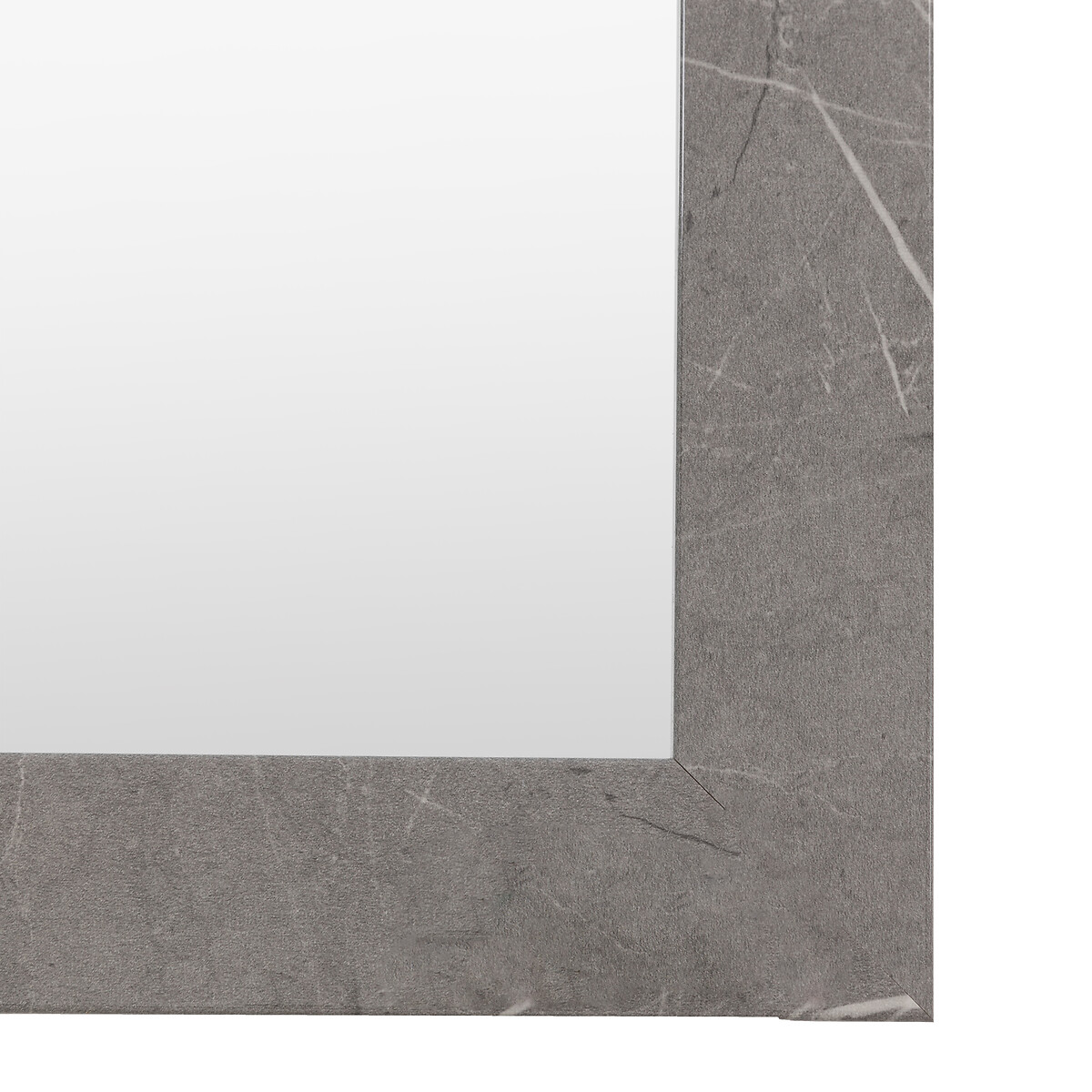 57x157cm Romana Mirror in Marbled Grey white, ÉDITÉ