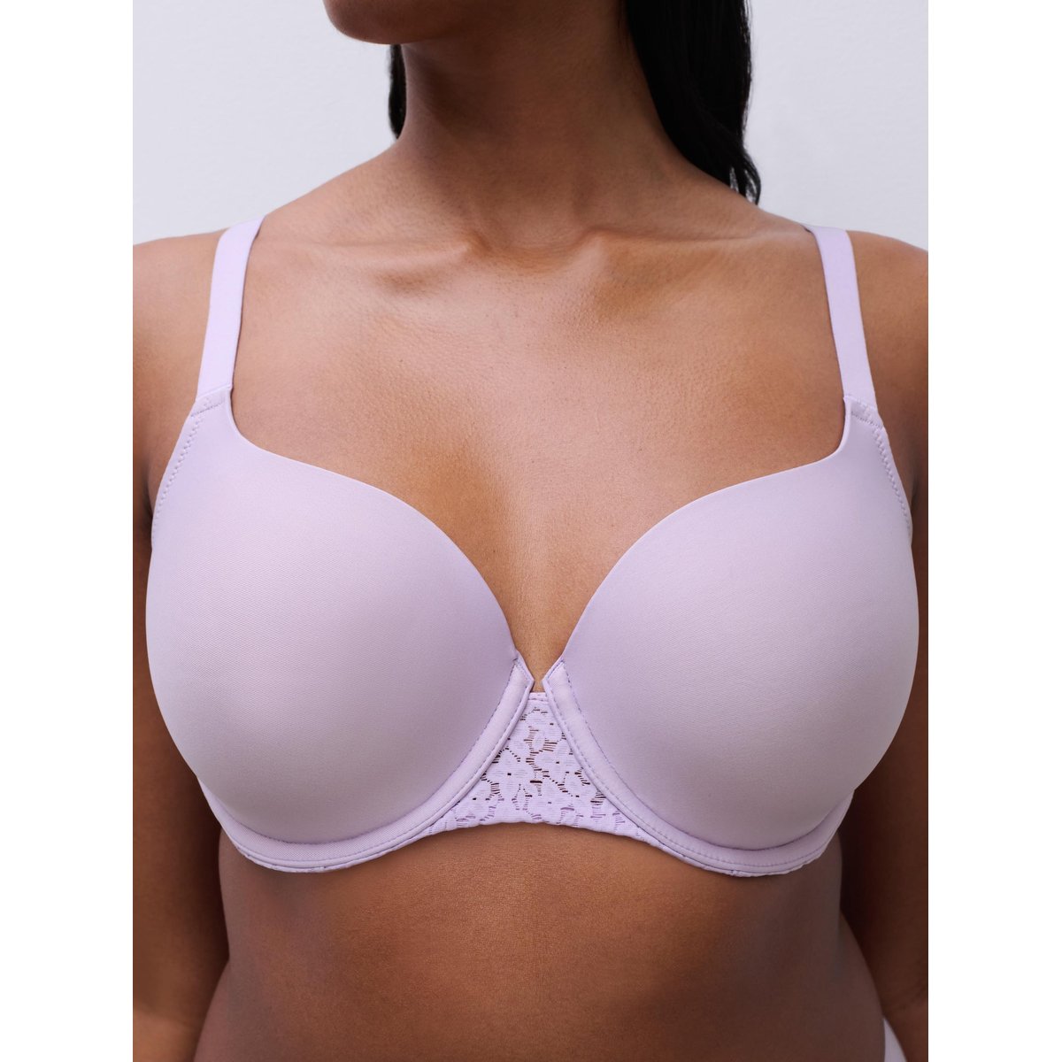 Soutien-gorge coques emboîtant NORAH mauve, CHANTELLE