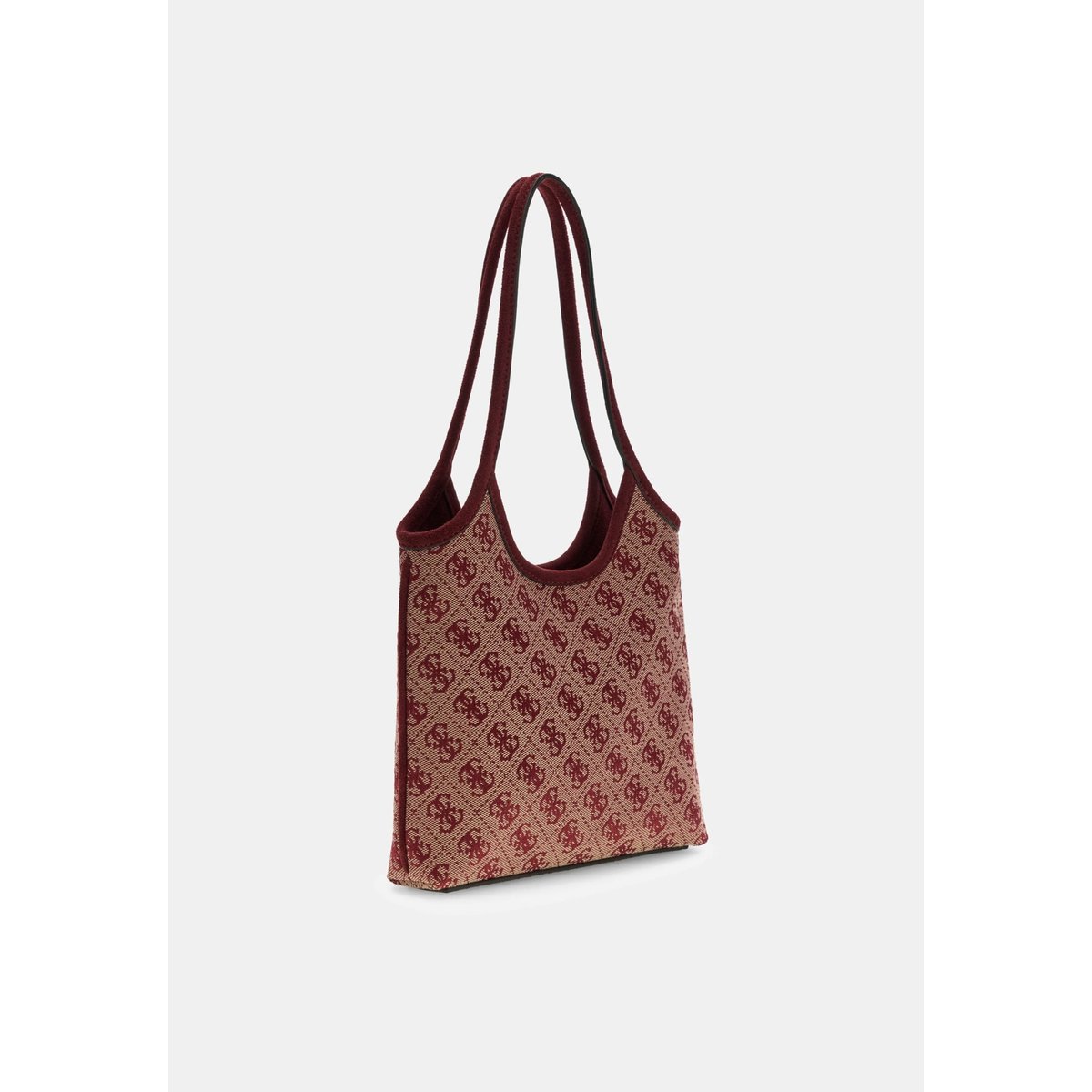 Sac Mini Shopper Logo Samantha rouge multi, GUESS