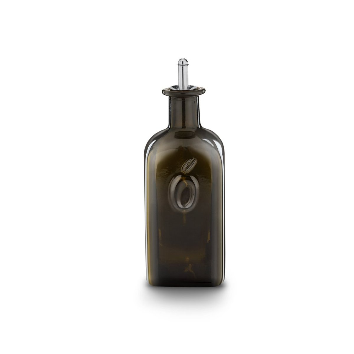 Huilier en verre avec verseur à bille 50 cl marron, IPAC