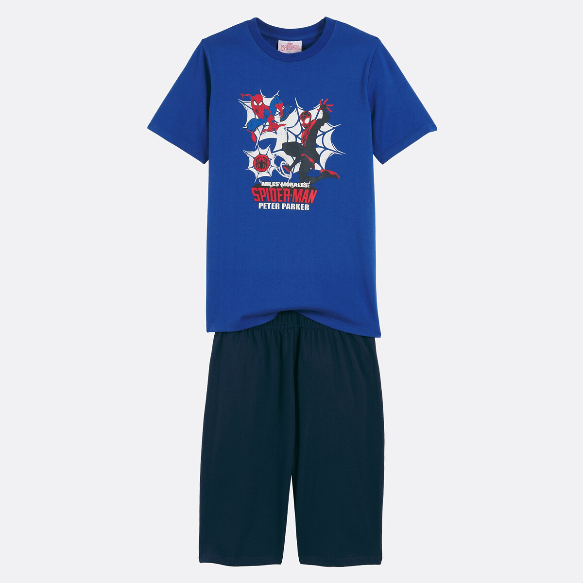 Pyjashort Spiderman bleu marine/bleu, SPIDER-MAN