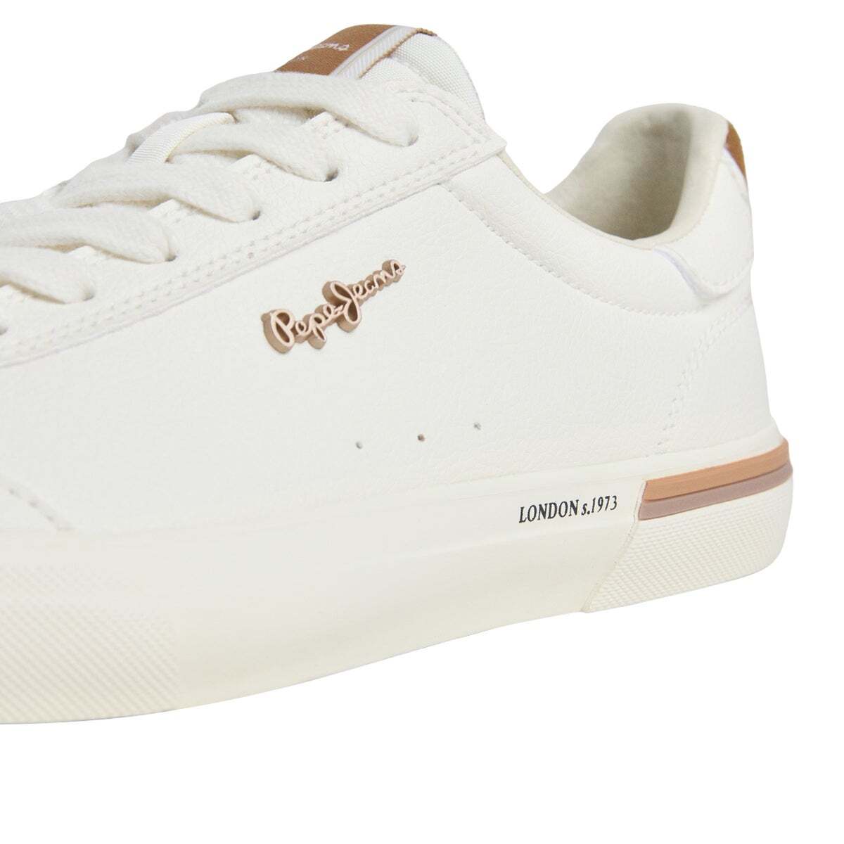 Kenton - Baskets Classiques À Lacets blanc cassé, PEPE JEANS