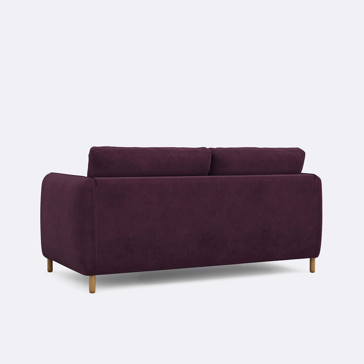 Canapé velours, 2, 3 ou 4 places Loméo prune, LA REDOUTE INTERIEURS