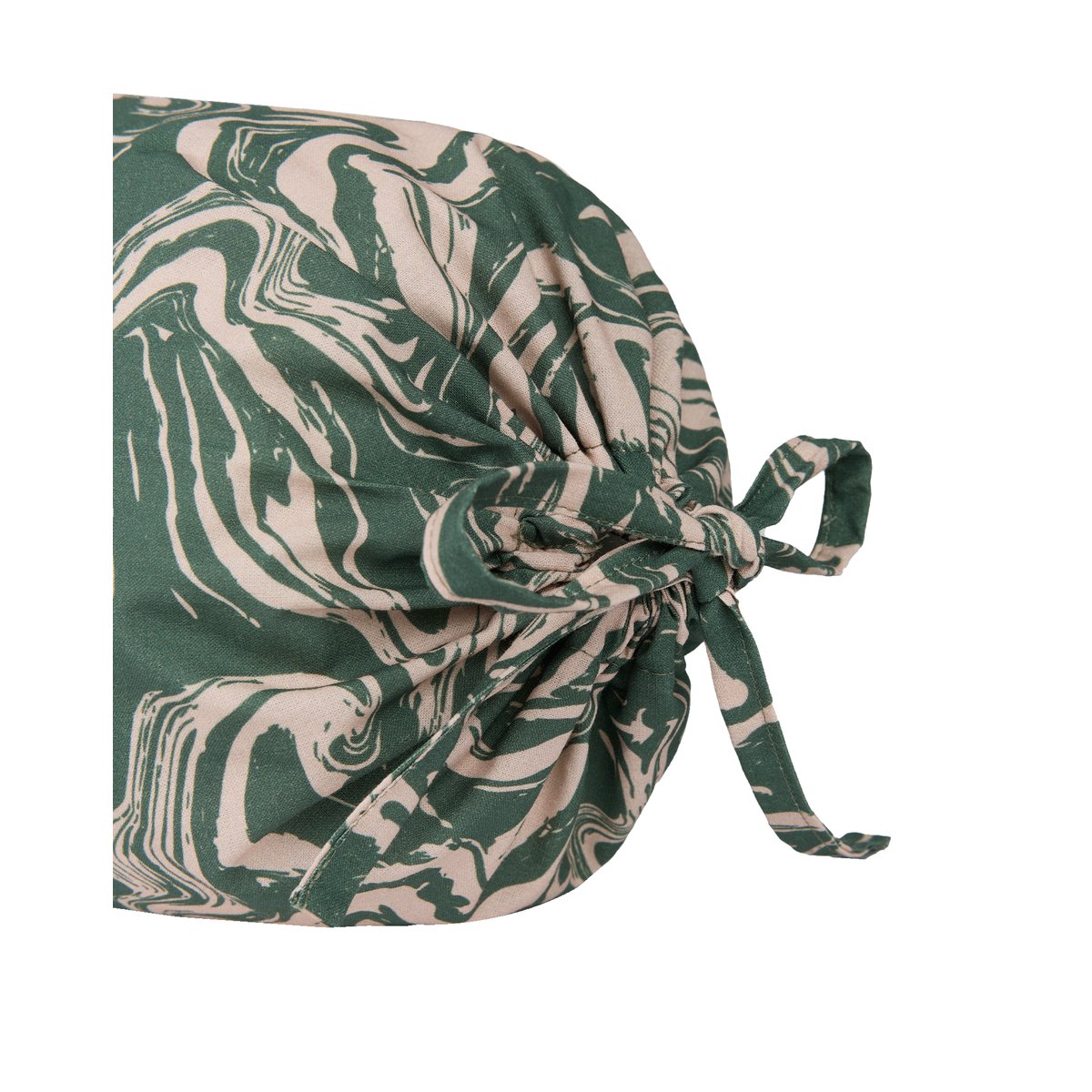 Coussin traversin Charlie green marble, NOBODINOZ