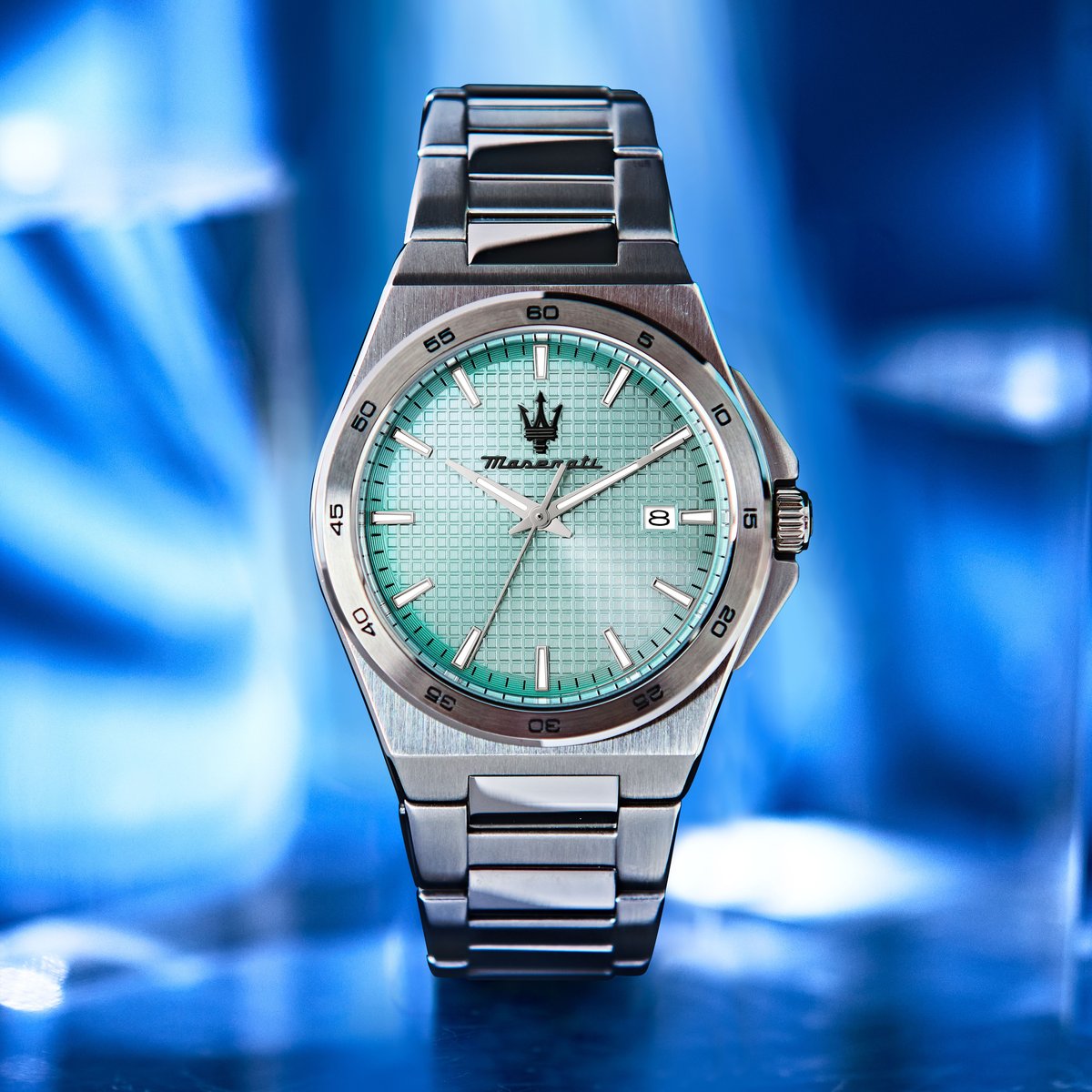 Montre multifonction VELOCITA' SLIM acier inoxydable, MASERATI