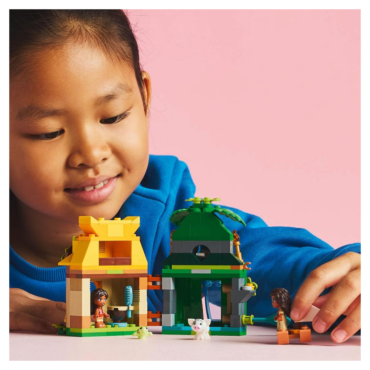 LEGO Disney - L'île de Vaiana miniature - 43260 couleur unique, LEGO
