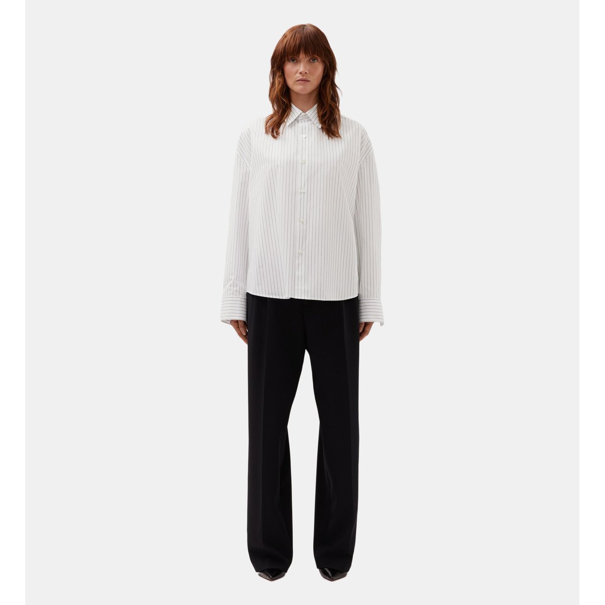 Body terise en coton bio maille pointelle écru et rose, CADET ROUSSELLE