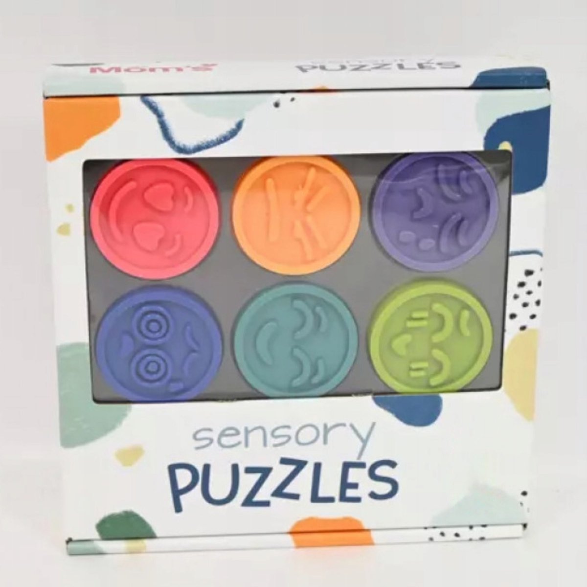Jouet d'éveil Montessori – Puzzles sensoriels émotions SENSO multicolore, SEVIRA KIDS