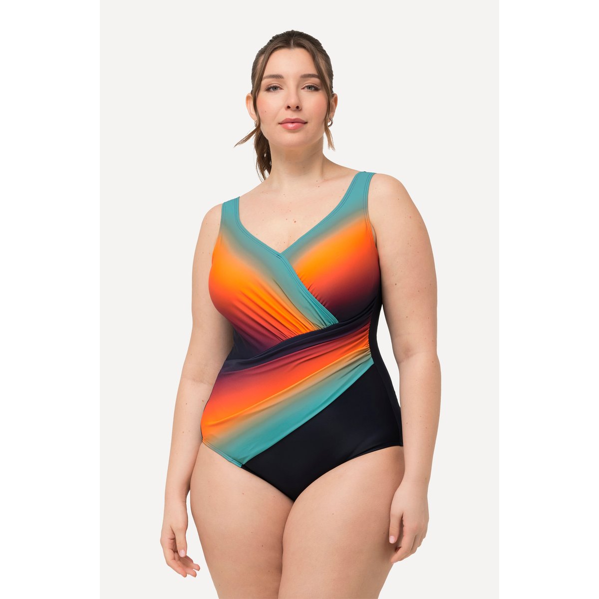Maillot de bain à bonnets souples. Dégradé marine, ULLA POPKEN
