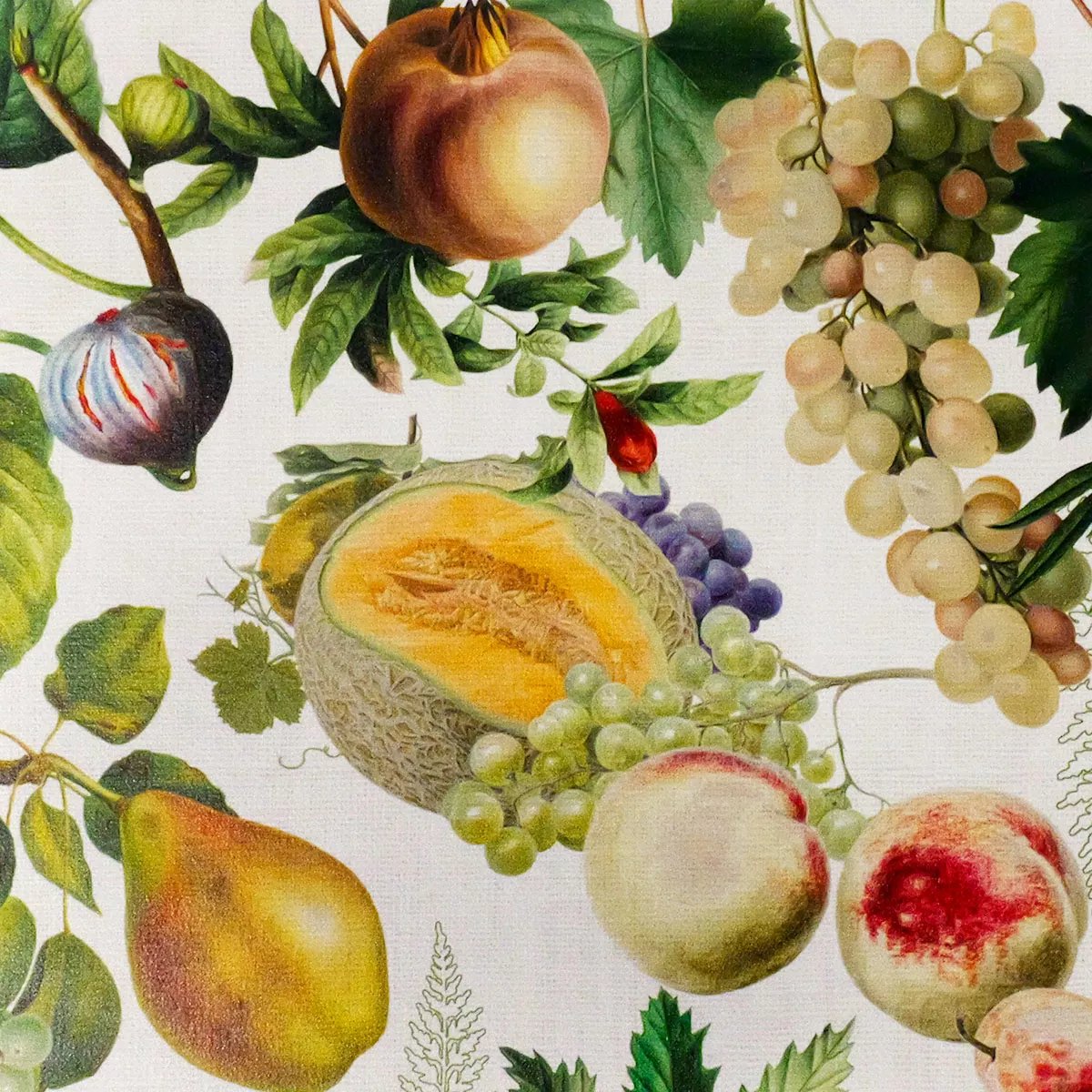 Set vinyle ABONDANCE D'AUTOMNE naturel, GARNIER THIEBAUT