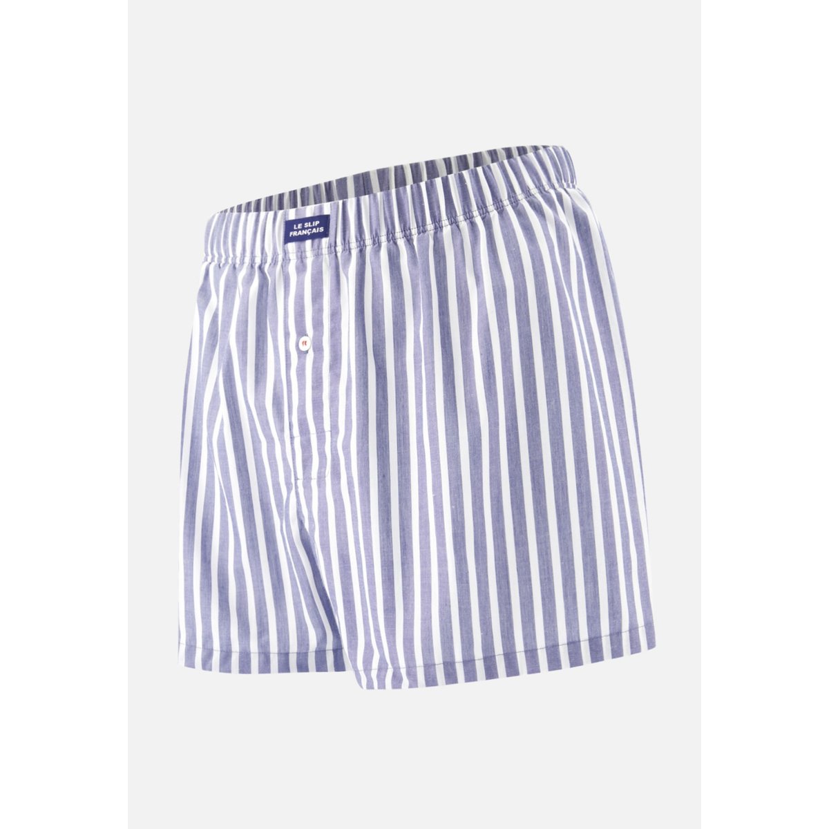 Caleçon en coton Jacques sens bleu gris, LE SLIP FRANCAIS