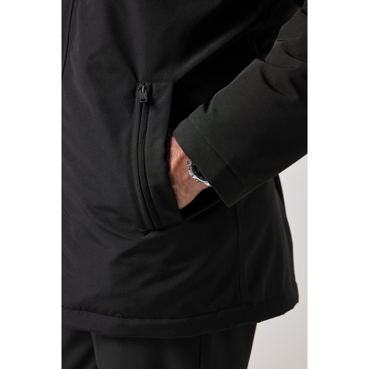 Veste imperméable, coupe-vent et respirante noir, JP1880