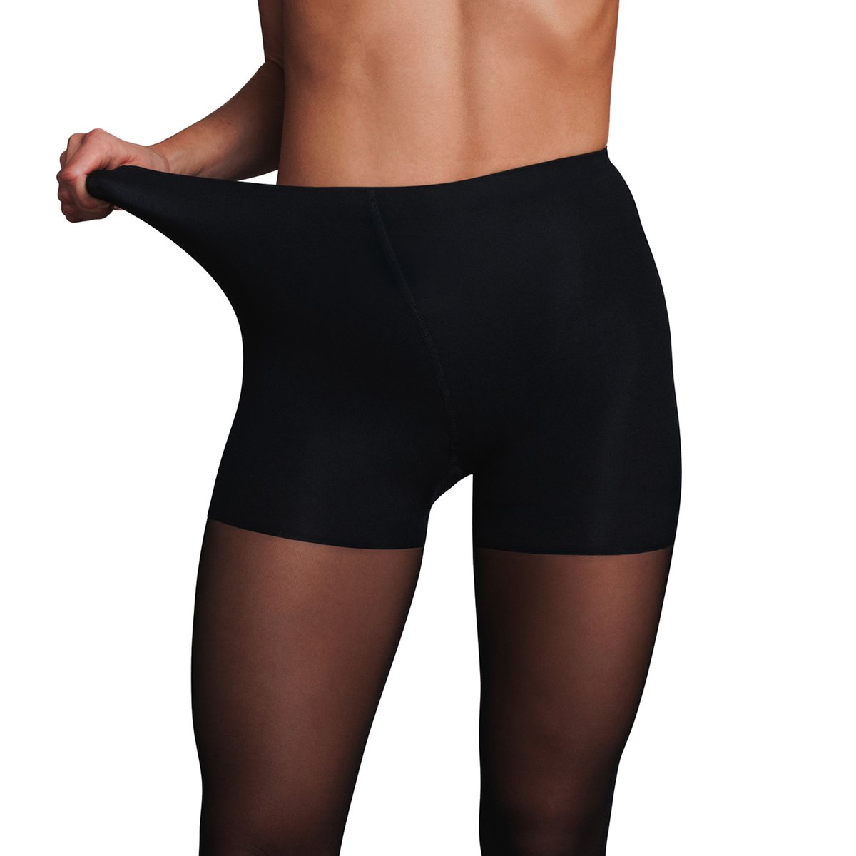 Collants unis JULIE noir, ROUGEGORGE LINGERIE