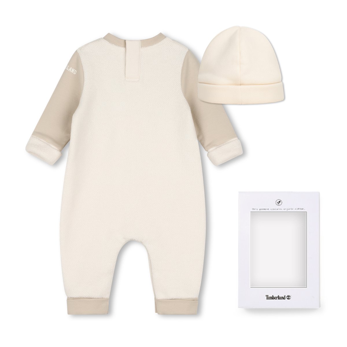Ensemble combinaison et bonnet ivoire, TIMBERLAND