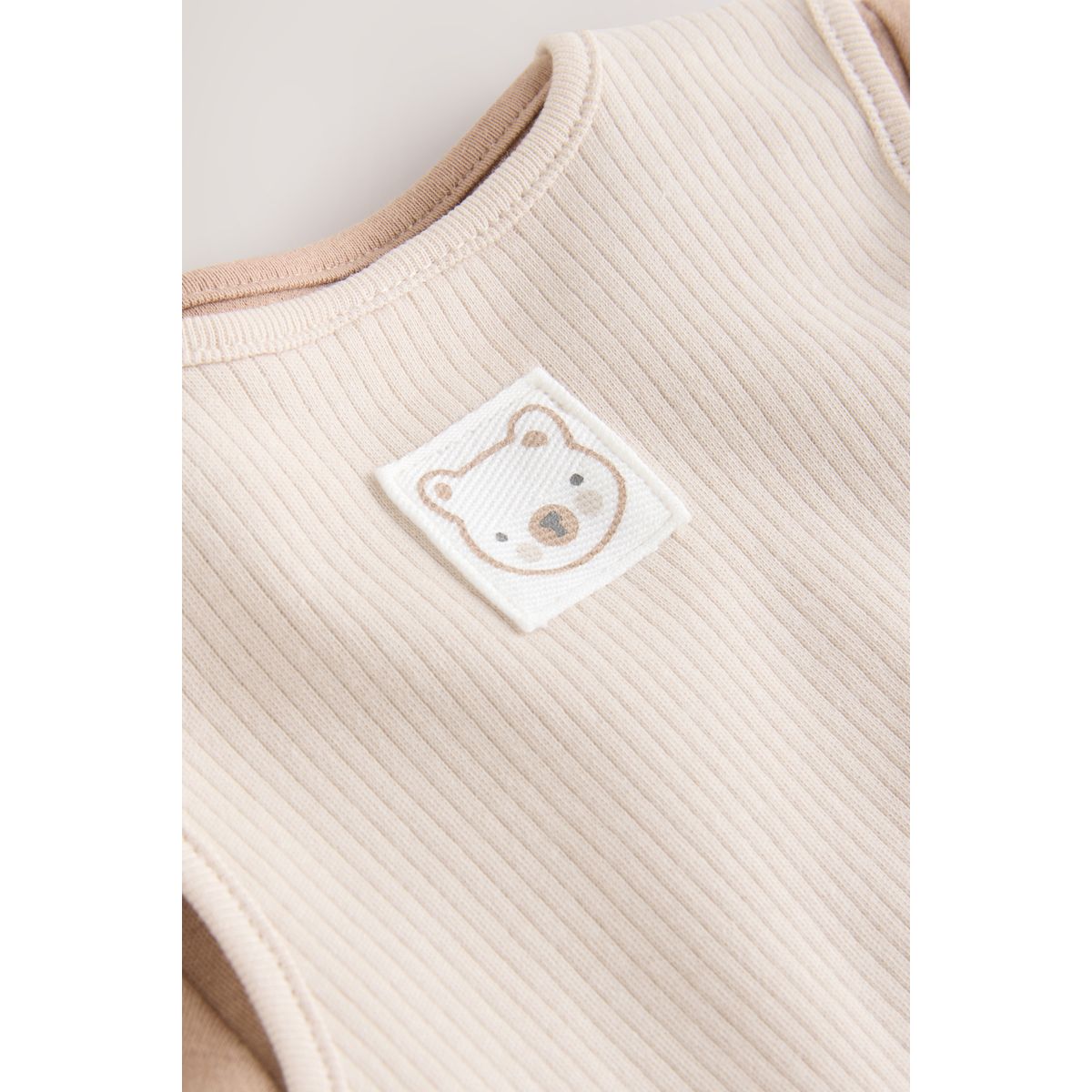 Ensemble bébé body et salopette en jersey naturel, NEXT