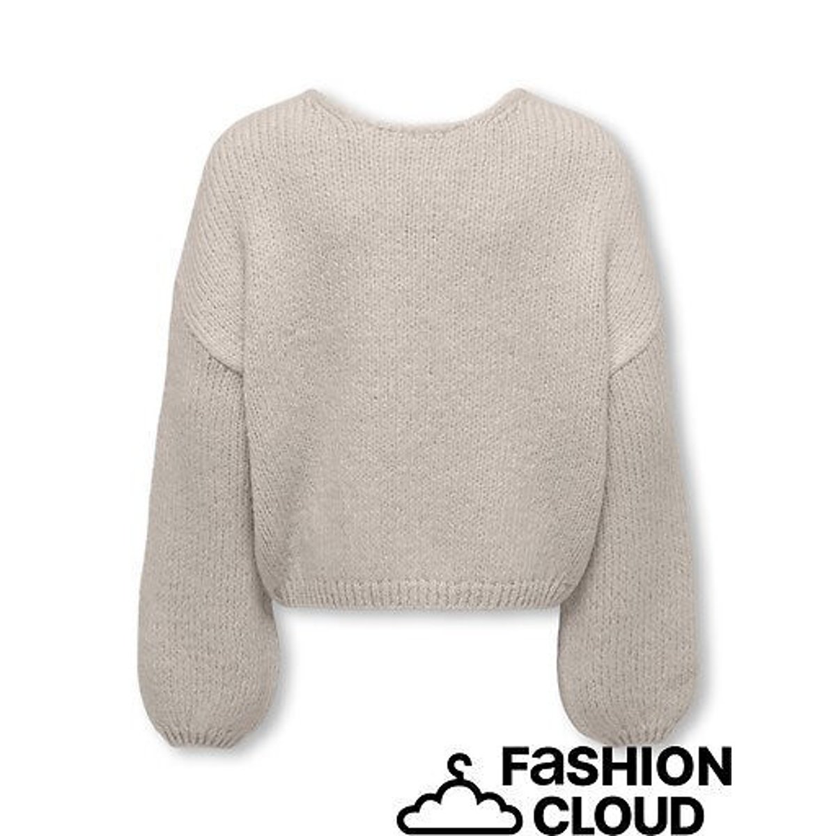 Pullover mit V-Ausschnitt beige, KIDS ONLY