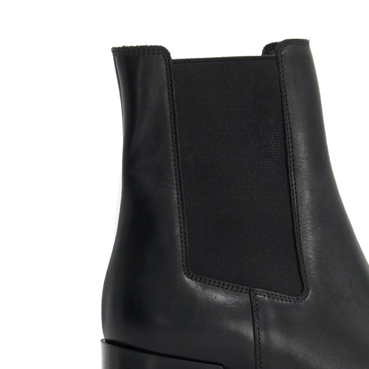 Bottines à talon carré - PIMO black-leather, DUNE LONDON