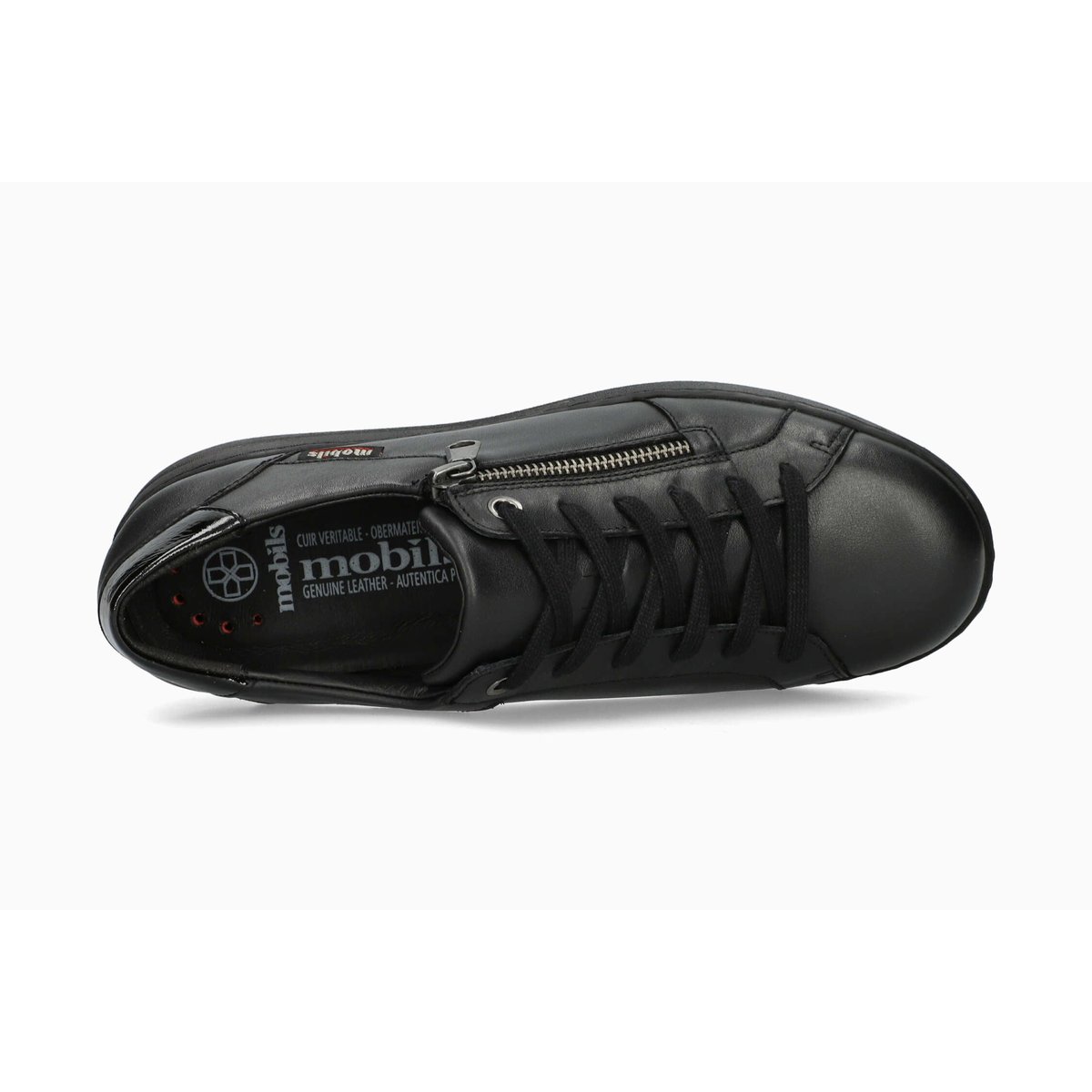 Baskets en cuir GAELIA noir p5150, MEPHISTO