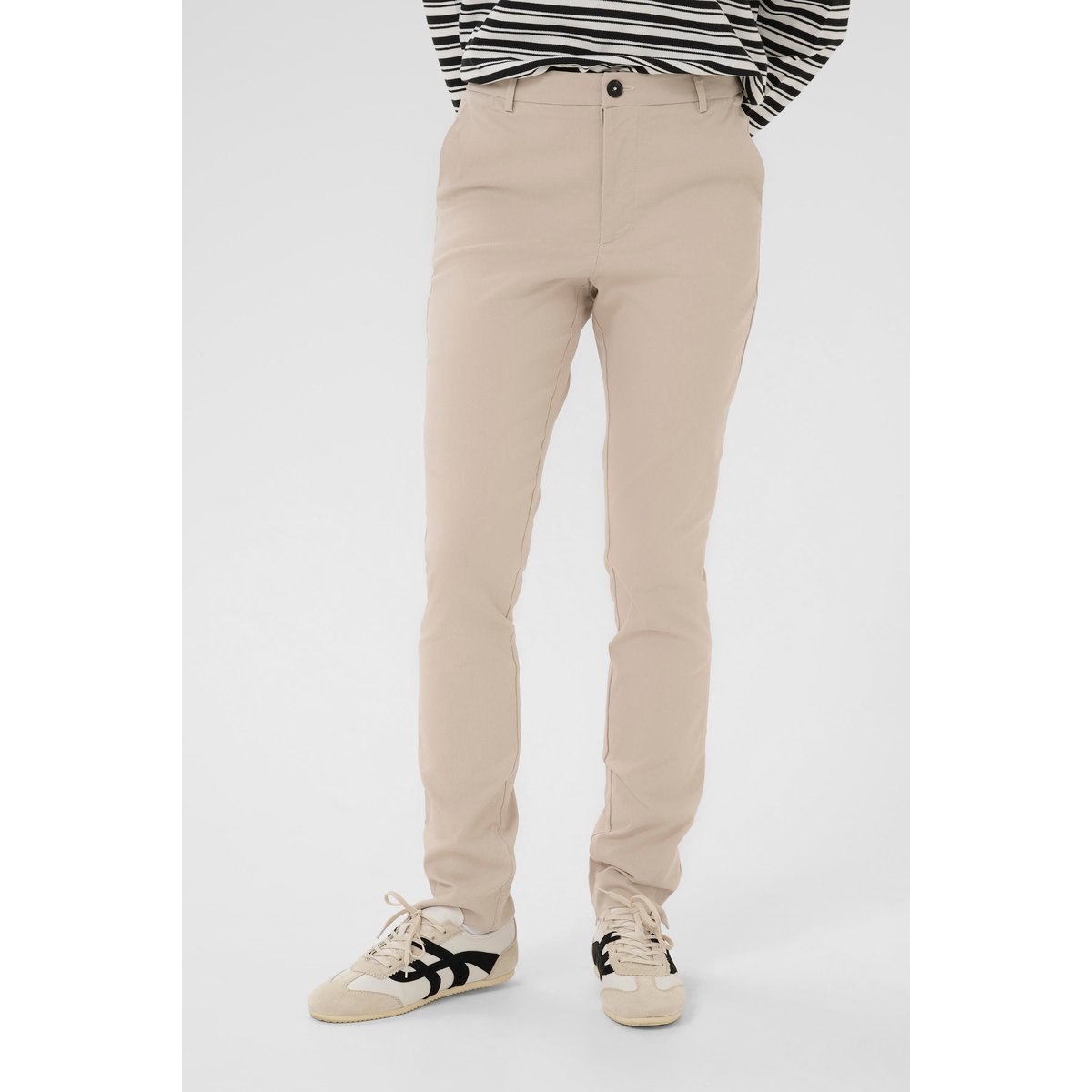 Pantalon de costume beige feather gray, KAFFE