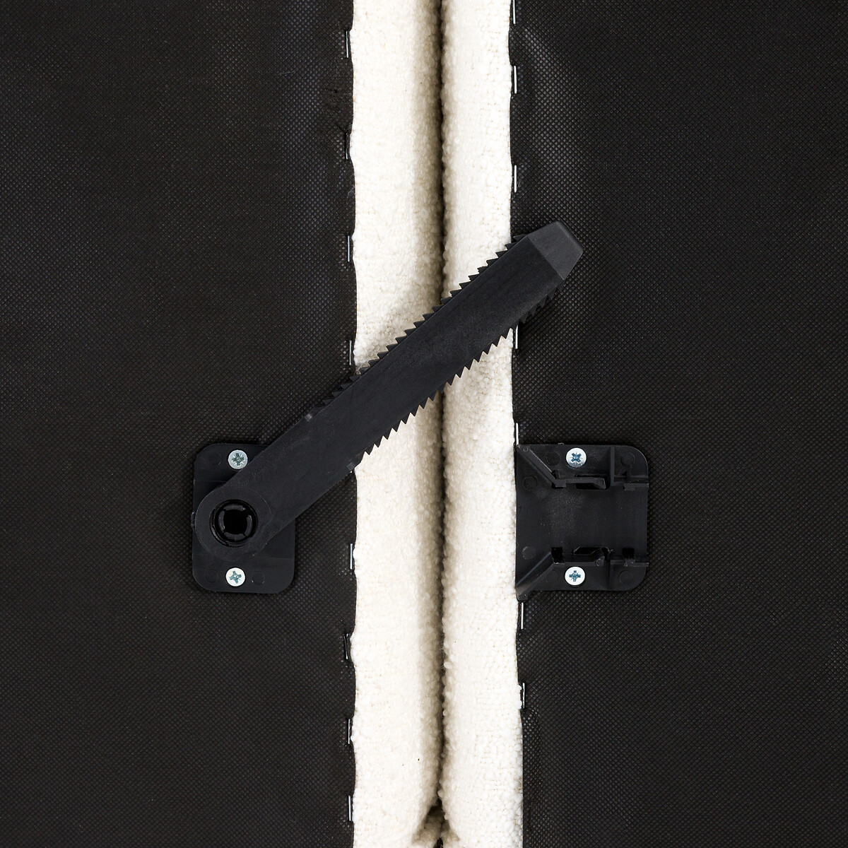 Elément d'angle ouvert pour canapé modulable, en bouclette, SEVEN ecru, LA REDOUTE INTERIEURS