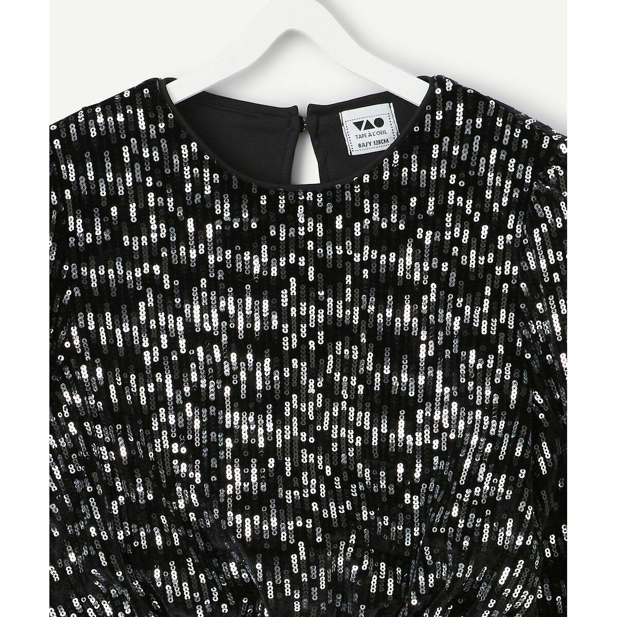 Sequin Playsuit black, TAPE A L'OEIL