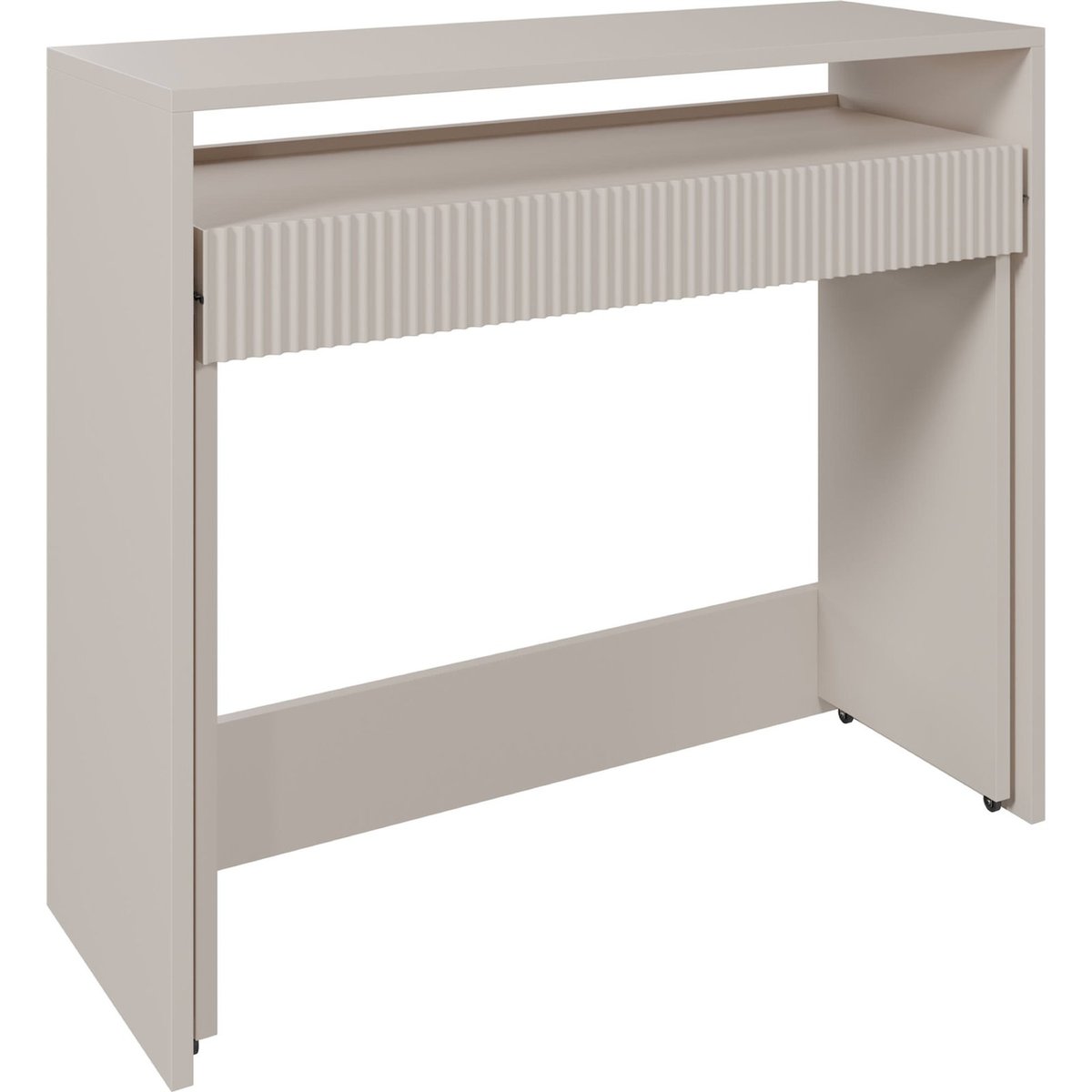 Bureau extensible ZOOM avec tiroir rainuré cachemire, RECOLLECTION