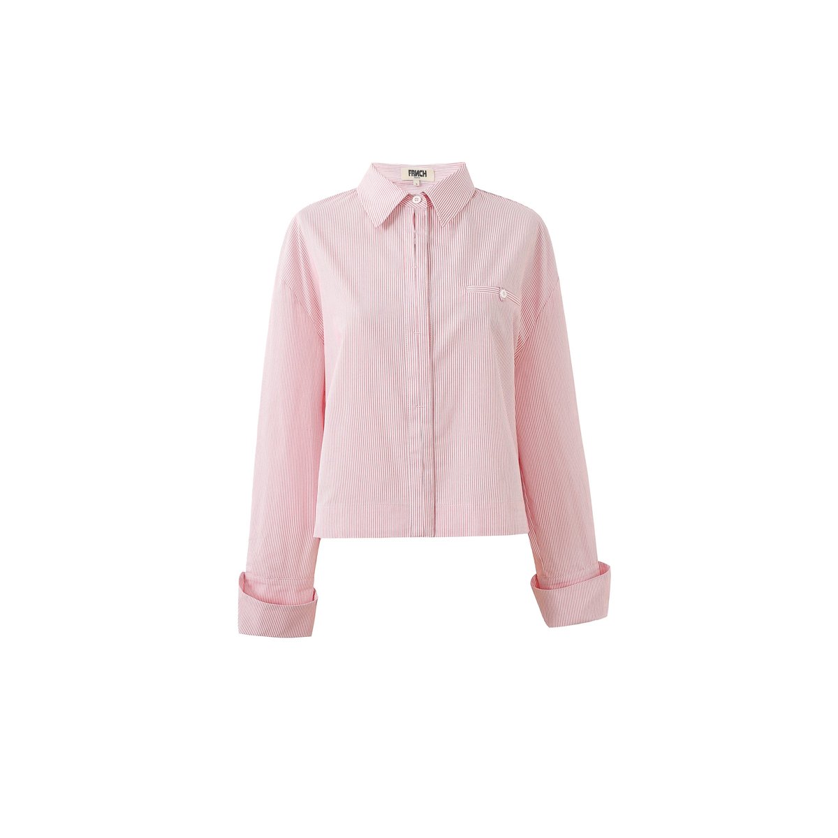 Chemise en coton KESSEL rose, FRNCH