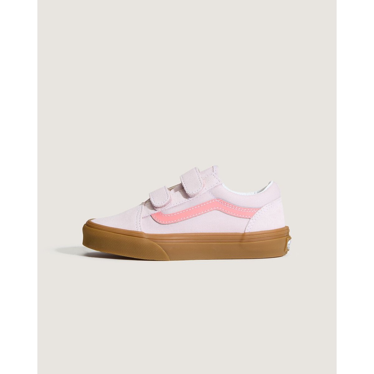 Sapatilhas em pele rosa, VANS