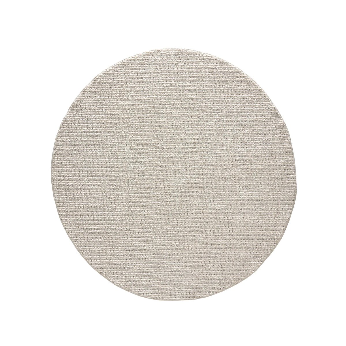 Tapis rond LILIBETH crème, BENUTA