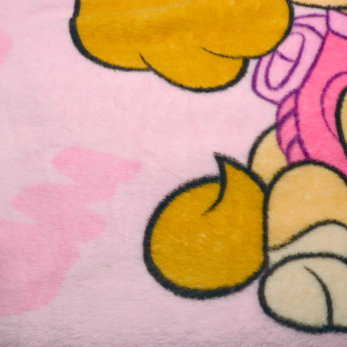 Plaid imprimé 100% polyester, GRAFFITY rose, PAT PATROUILLE