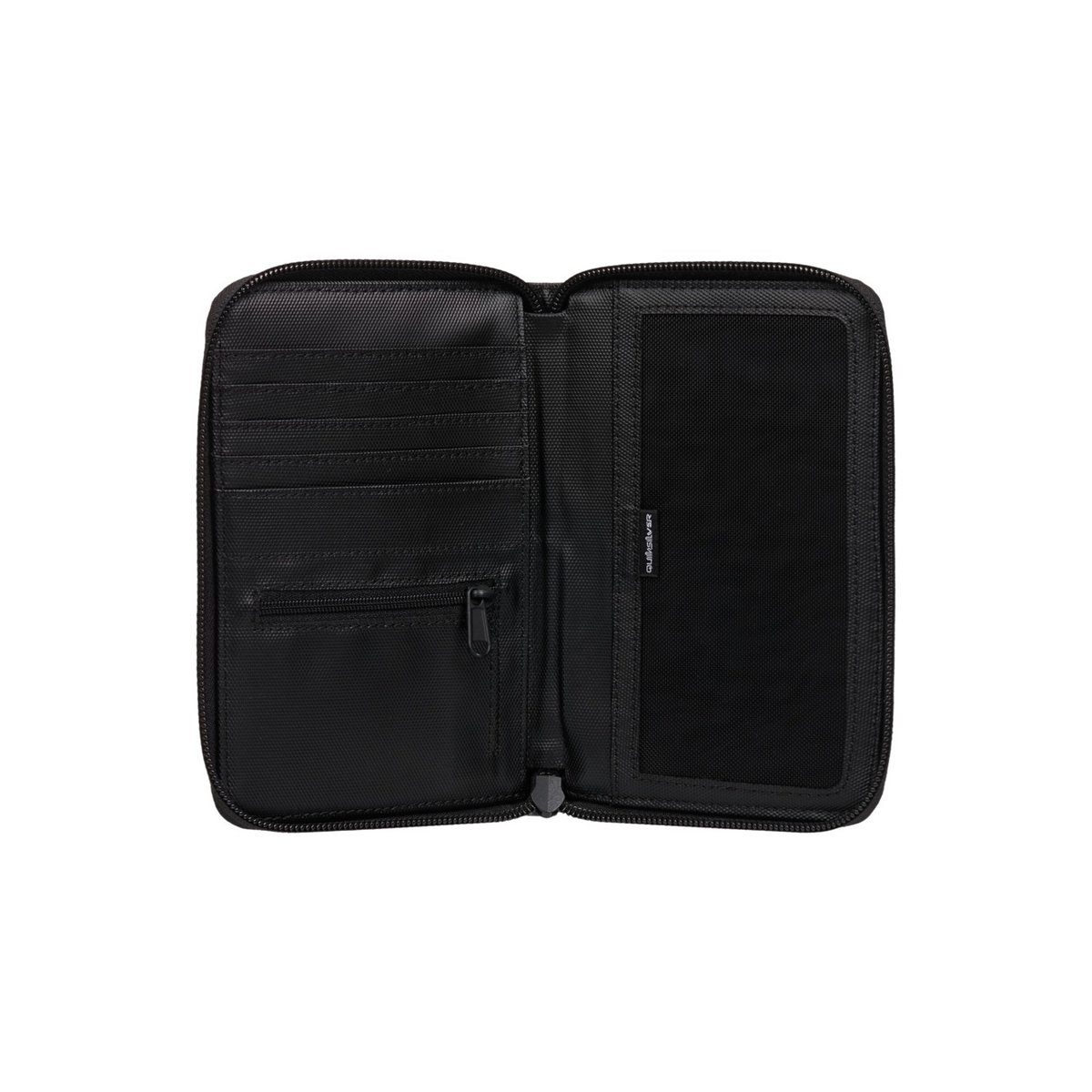 Portefeuille pliable à fermeture éclair THE SMART PLUS noir black, QUIKSILVER