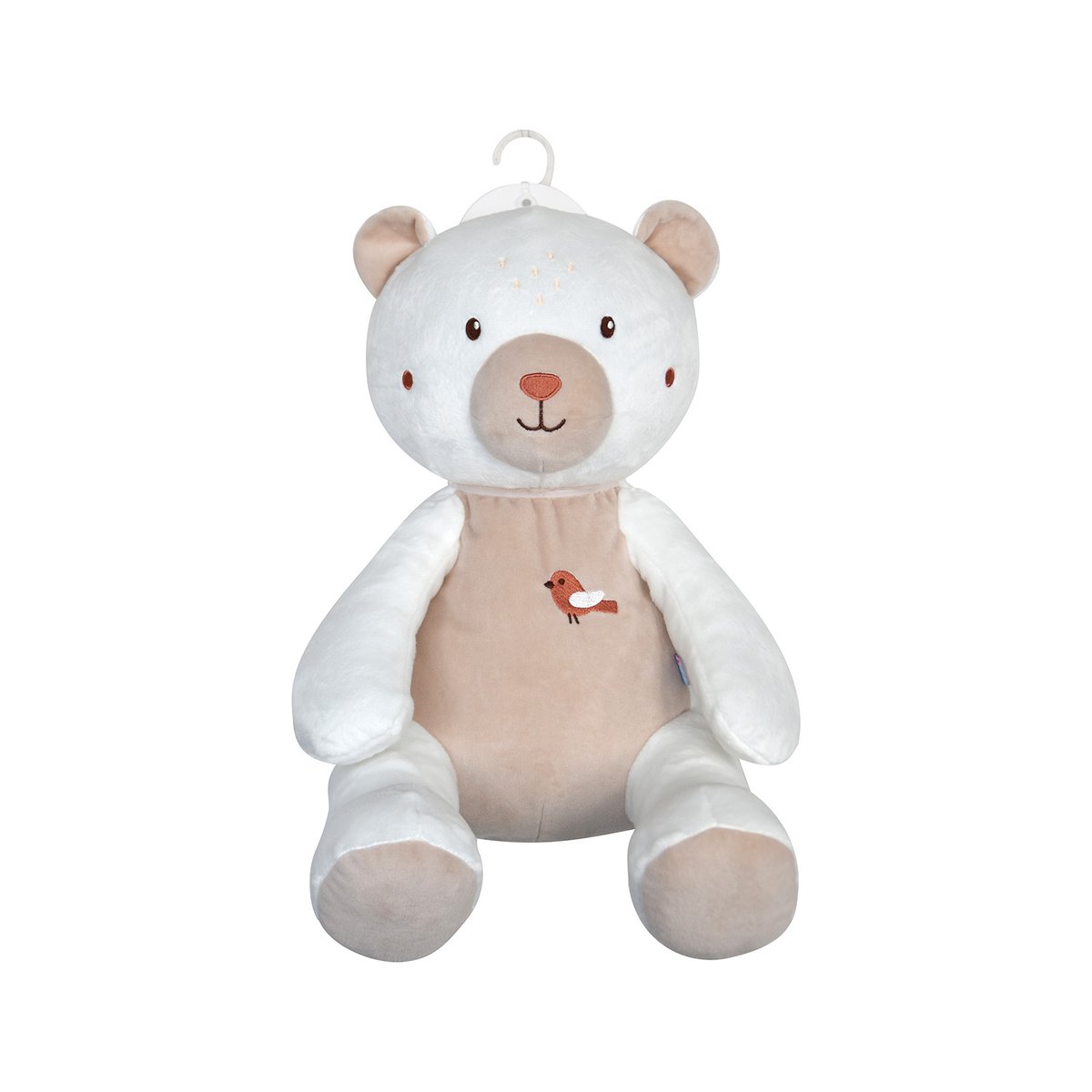 Range pyjama ours peppino velours doux beige, SUCRE D'ORGE