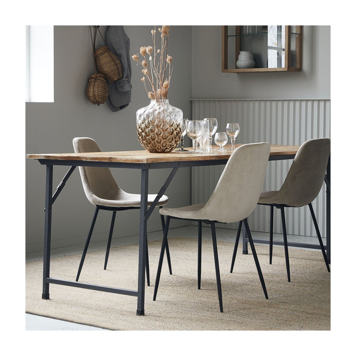 Tapis Hempi 250x250 cm naturel, HOUSE DOCTOR