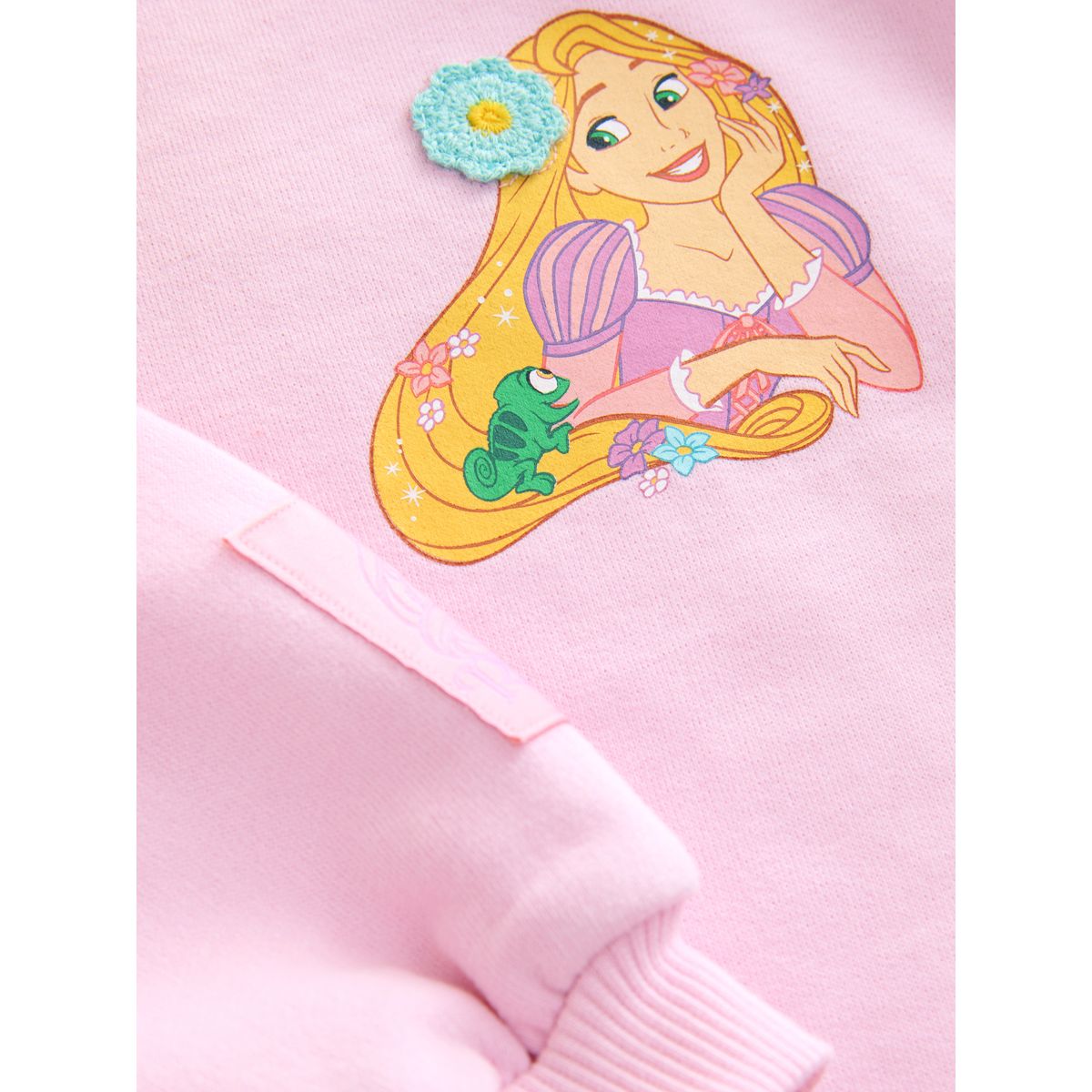 Ensemble legging évasé et sweat princesse disney raiponce rose, NEXT