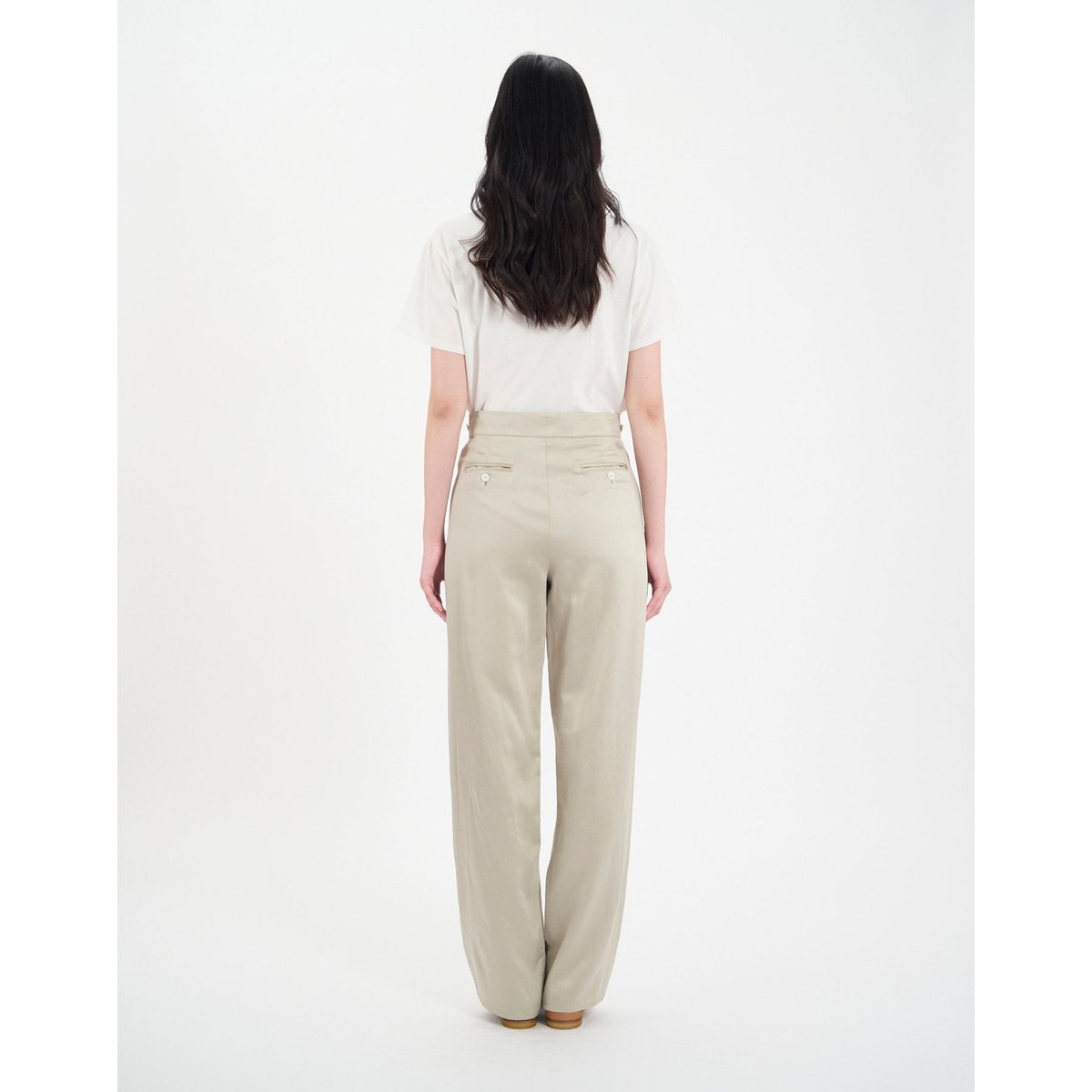 Pantalon à pinces Piotr mélangé doré light gold, INES DE LA FRESSANGE PARIS