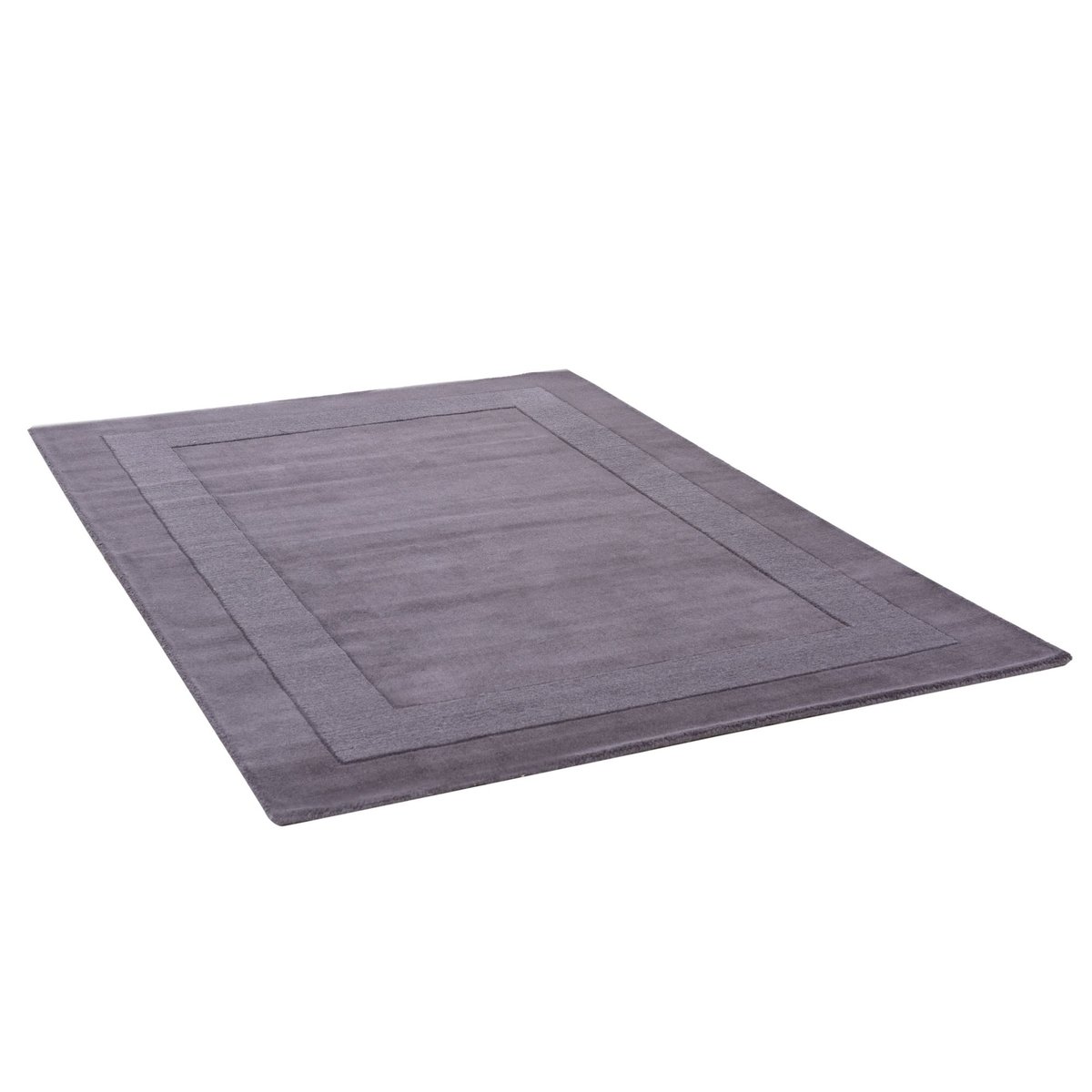 Tapis de salon en laine - USEDOM anthracite, THEKO