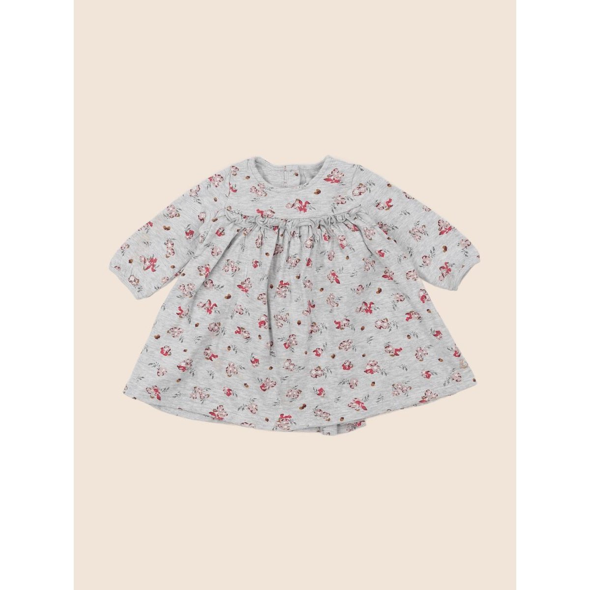 Robe - Bon état gris, rose, PETIT BATEAU